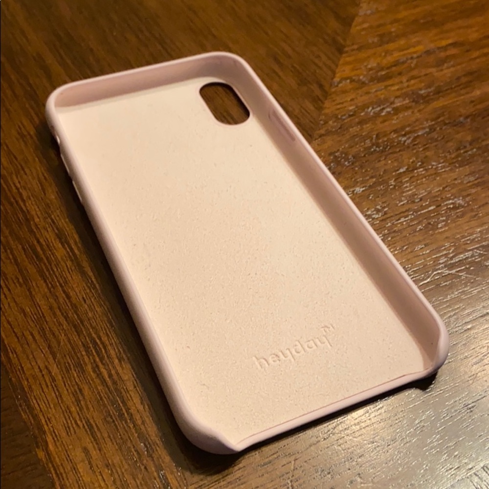 iPhone X (10) heyday Light Pink Phone Case